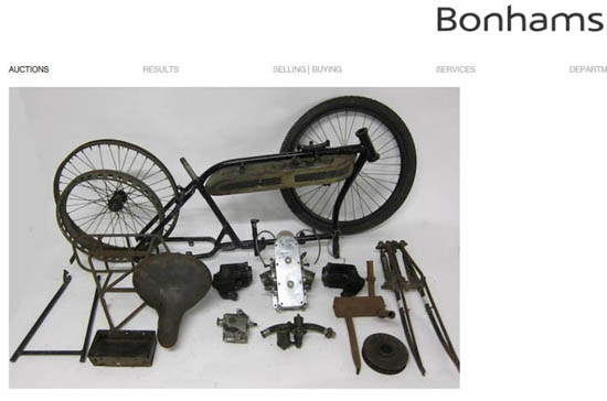 Bonhams ad for Douglas